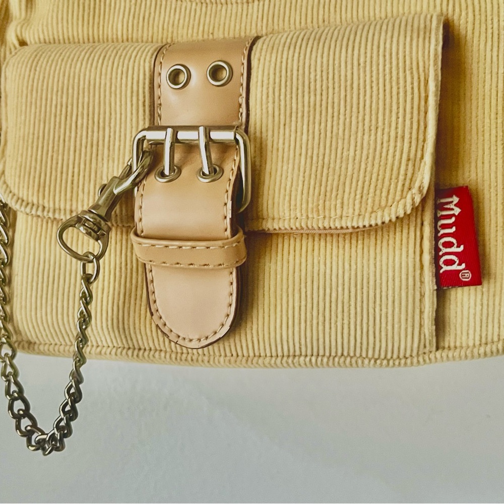 Y2K vintage mini corduroy shoulder bag by Mudd Jeans